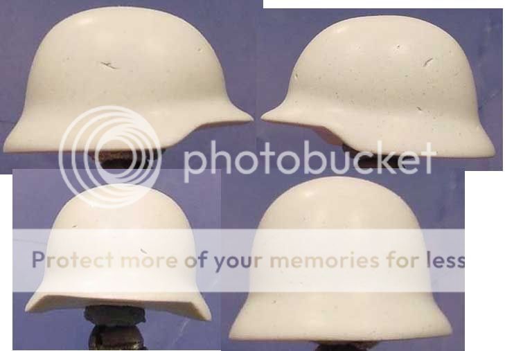 Making a 200mm German Helmet Miniatures